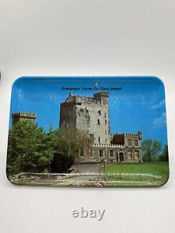 12 Vintage Melamine Souvenir Small Trays Italy and Ireland postcard Images MCM