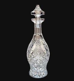 13 Tall WATERFORD Crystal Shannon Jubilee Wine Decanter vtg? Ireland Made