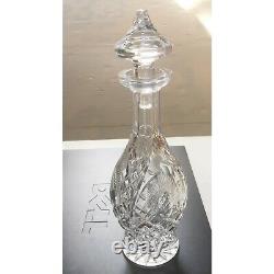 13 Tall WATERFORD Crystal Shannon Jubilee Wine Decanter vtg? Ireland Made