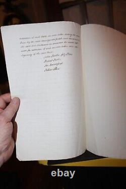 18th C. Copy of 1598 Peace Document Irish UK letter John Roth fitz Piers