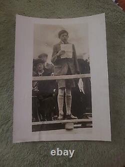 1923 Eamon De Valera Son Vivian Dublin Irish Independence Speech Photo Ireland