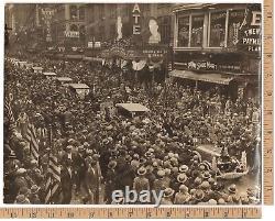 1928 BREMEN FLYERS Köhl Hünefeld Fitzmaurice Original OOAK Parade Photo PSA COA