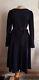 1970/80 Laura Ashley Cotton Velvet Dress Size 42 Made In Ireland