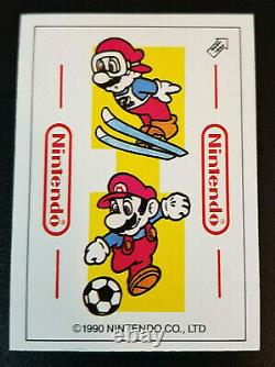 1990 Topps Ireland Nintendo Card Stickers Game Packs Uk Card #59 Mario Spt