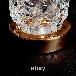 1 (One) WATERFORD ALANA Cut Crystal 10.5 Electric Lamp-Signed RETIRED