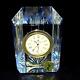 1 (one) Waterford Collonade Cut Crystal Clock-artist Signed By Jim O'leary 2004