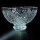1 (one) Waterford Wedding Heirloom Cut Lead Crystal Footed Heart Bowl 8-signed