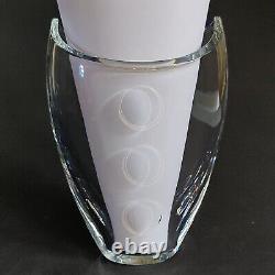 1 (One) WATERFORD W COLLECTION TRITON Cut Lead Crystal 8 Vase Signed RETIRED