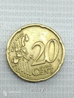 2005 Ireland 20 Euro Cent Coin Rare Irish Currency Collectible Must-Have