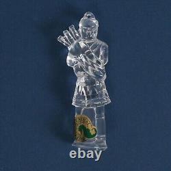 2005 Waterford Crystal 11 Pipers Piping Ornament 12 Days Christmas 11th Edition