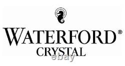 2 (Two) WATERFORD OVERTURE Cut Lead Crystal Candle Holders- Signed DISCONTINUED