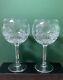 2 Waterford Crystal Millennium Prosperity Toasting Balloon Goblet Wine Glasses