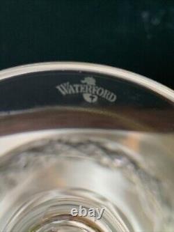 2 Waterford Crystal Millennium Prosperity Toasting Balloon Goblet Wine Glasses