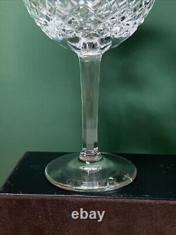 2 Waterford Crystal Millennium Prosperity Toasting Balloon Goblet Wine Glasses