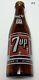 7up Amber Soda Bottle 7oz Acl 1960's Seven Up Red Label Bottle Ireland