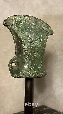 Ancient Bronze Age Socketed Axe Head 2000-600 B. C. Ireland