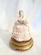 Antique Dresden Lady Figurine 4 X 4 Comes With A Stand