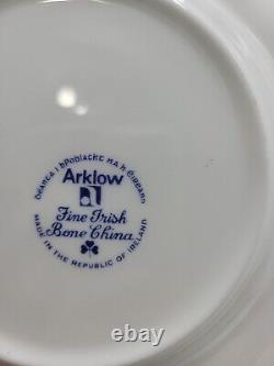 Arklow Fine Irish China 13 pieces 3 cups, saucers, creamer & 6 dessert plates