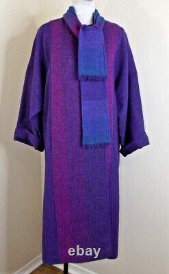 Avoca Collection Vintage Pure Wool Cape Coat MEDIUM Made in Ireland Vintage