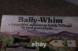 Bally-Whim Irish Village Wade Complete 8 Piece Set Porcelain Box Minatures