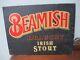 Beamish Draught Irish Stout Early Wooden 16 X 12'' Tavern Reverse Painted Sign