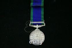 British General Service Medal Northern Ireland Clasp Named Baker PARA Regiment