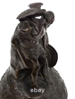 Bronze 8 Irish Legend Cu Chulainn Statue Genesis Handmade In Ireland