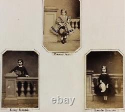 C1858-62 IRELAND the Kemmis girls of Killeen County Laois 10 albumen photographs