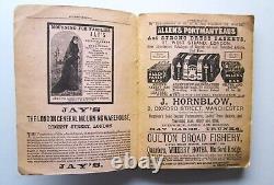 C1887 Bradshaw's Handbook Scotland Ireland Railways Dublin Edinburgh Glasgow Map