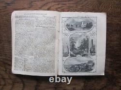 C1887 Bradshaw's Handbook Scotland Ireland Railways Dublin Edinburgh Glasgow Map