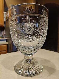 COLLECTIBLE Crystal Bowl trophy GCGB greater Brandon charity golf classic 1s net