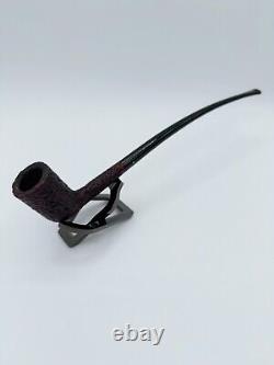 Churchwarden Rusticated Dublin Fishtail Churchwarden Irish Estate Pipe