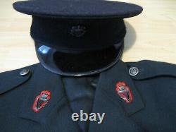 Circa 1960 Men's Obsolete Irish Royal Ulster Constabulary Uniform Cap & Jacket