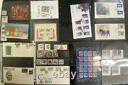 Collection of World Wide Christmas Stamps, Covers, Sheets, Blocks, singles