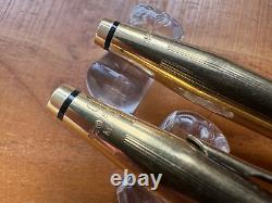 Cross Century 18K Rolled Gold Ball Pen & Pencil Set Ireland