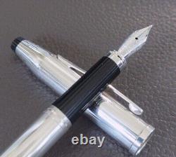 Cross Century II Sterling Silver Fountain Pen Nib 18K Made in IRELAND, from JPN