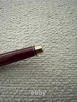 Cross Townsend Cardinal Red Fountain Pen 14KT Gold Nib barely used