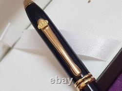 Cross Townsend Royal Crown Black Lacquer Refillable Ballpoint Pen