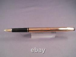 Cross Vintage l4k Rolled Gold Fountain Pen-Made in Ireland