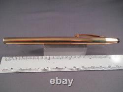 Cross Vintage l4k Rolled Gold Fountain Pen-Made in Ireland