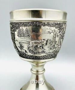 Cup Hunt Ireland Material pewter Wine glass tin