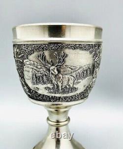 Cup Hunt Ireland Material pewter Wine glass tin