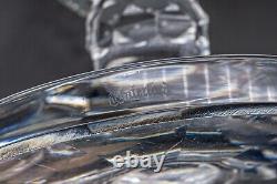 DAMAGED Waterford Crystal Prestige Collection Boat Bowl 13 1/4 FREE USA SHIP