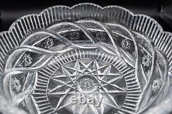 DAMAGE Waterford Crystal Prestige Collection Apprentice Bowl 8 FREE USA SHIP