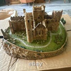 Danbury Mint The Rock of Cashel Castle Ireland Sculpture Rare