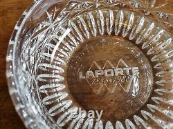 Dublin Leaded Crystal Centenary Fruit Bowl Laporte Industries Ltd 1888 1988