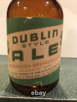 Dublin Style Ale Irtp Steinie Bottle Washington Breweries Columbus Ohio