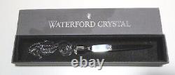 EXCELLENT Waterford Society Crystal SEAHORSE 2005 Letter Opener 8 1/2 in Box