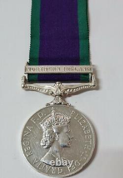 Engineers +ww2 British Army General Service Medal Northern Ireland Sapper Jessop
