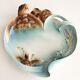 Franz Turtle Bay Kathy Ireland Porcelain Sculptured 3d Plate Trinket Dish 9x9.5